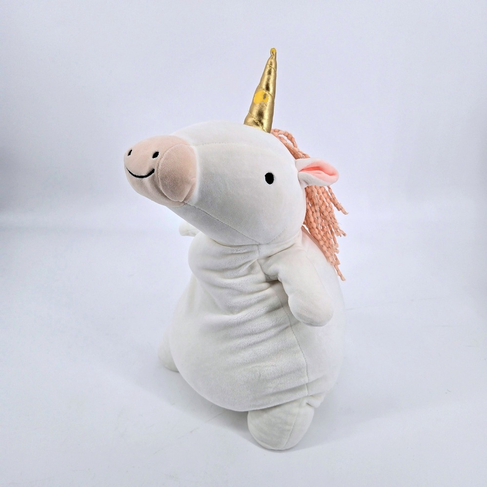 Pillowfort Weighted Plush Unicorn Throw Pillow Kids Sensory Stuffed Animal 3 lb